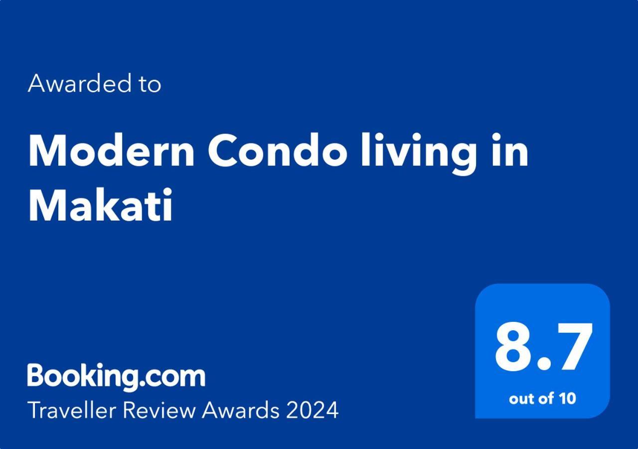 Modern Condo Living In Makati Manila Eksteriør bilde